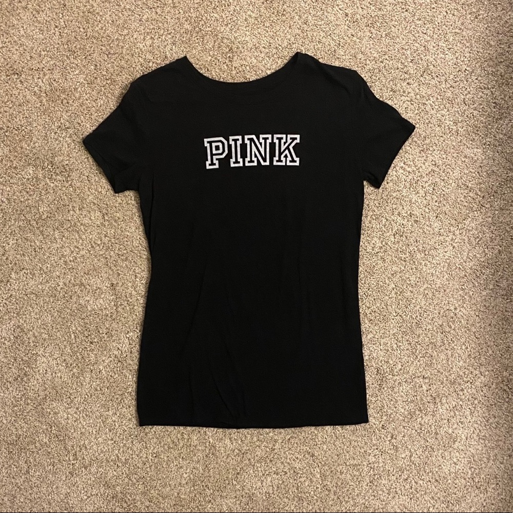 PINK Victoria’s Secret T-shirt Black